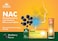 Sunshine Nutrition Nac (N-Acetyl Cysteine) 600Mg With Vitamin C, To Promote Immunity Function &amp; Antioxident Protection, Sugar Free, Blackberry Flavour, 10 Effervescent Tablets