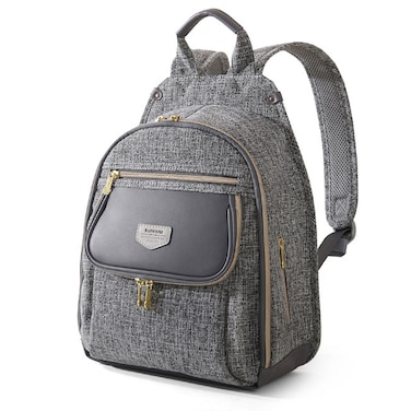Sunveno Fashion Compact Diaper Backpack - Grey
