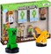 P.M.I. Licensed Mine Craft Self-Inking Stampers , Deluxe 8 Pack Collector Sets - Game Signature Style Characters -2.5In. Tall (Alex Collection)