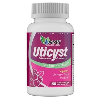Ams Uticyst Support Urinary Tract 60 Caplets