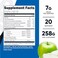 Nutricost BCAA+ Hydration Green Apple Flavored (20 Stickpacks), Branched Chain Amino Acids with Hydration Complex, Gluten-Free, Non-GMO