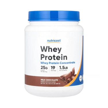 Nutricost Whey Protein Concentrate Powder Chocolate 1.5 lb