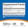 Nutricost Liposomal Glutathione Supplement (60 Capsules, 720mg Per Serving) - Vegan, Non-Gmo, 30 Servings, Vegan, Gmo-Free, 30 Servings