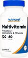 Nutricost Methylated Multivitamin, 120 Capsules