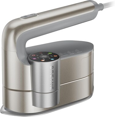 Dreame Rotafly Steamer P7,1200W 90&deg; Rotatable Panel Steam Iron, 5 Modes Dual 200kPa Steam, Steam Iron, Auto Shut-off &amp; Auto Clean, 100mL Detachable Tank, Travel Portable