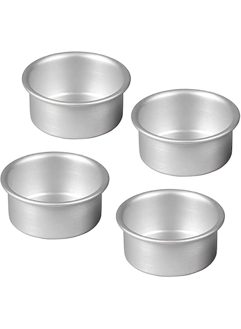 Buy X spring Aluminum Cake Pan Set, 4PCS Inch Non Stick Strong