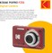 KODAK PIXPRO FZ55 16MP Digital Point &amp; Shoot Camera, 5X Optical Zoom, 28mm Wide Angle, 1080P Full HD Video, Bundle With 32GB SD Card, Protective Case, And Hi-Speed Card Reader (Red)