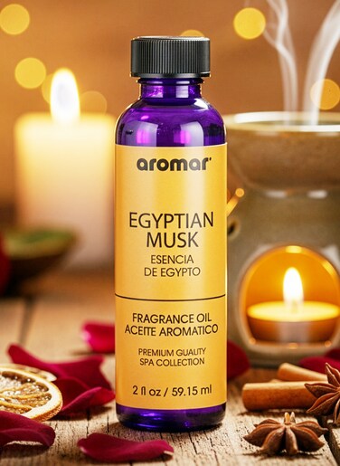 Aromar Spa Aromatic Oil &ndash; Egyptian Musk Fragrance, 59.15ml