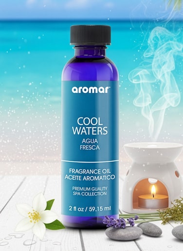 Aromar Spa Aromatic Oil &ndash; Cool Waters Fragrance, 59.15ml