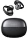 OpenDots ONE Open Ear Headphones Bone Conduction Headphones, Premium Dolby Audio 6.5g Clip On Earbuds 40 hrs Playtime, Bluetooth 5.4, Wireless Earphones with Mic, Fast Charging, IP54, with Cleaning Cloth, Commuting black black