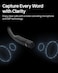 Shokz OpenComm2 UC (2025 Upgrade) Open-Ear Wireless Computer Headset with Boom Mic USB-C Dongle - Black (International Version)
