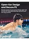 Openswim Pro Bone Conduction Sports Headphones,Ip68 Waterproof Open Ear Wireless Earphones With Bluetooth 5.4, 32Gb Of Mp3 Storage, Noise Canceling Mics, 9H Playtime For Running, Swimming- Red