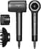 Hair Dryer, Wavytalk Turblow Pro Fast Drying Blow Dryer with Diffuser, High Speed Hair Dryer with 110,000 RPM, Pro Negative Ions for Reduces Damage, Frizz Smoothing, 3 Speeds &amp; 3 Temps, Matte Grey