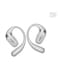 OpenFit 2+ Open-Ear Headphones, Dolby Audio Enabled, Comfortable Earbuds with Soft Ear Hooks, 48H Playtime, IP55 Water-Resistant, USB-C Fast Charging, Wireless Charging, Carrying Bag, Grey Grey