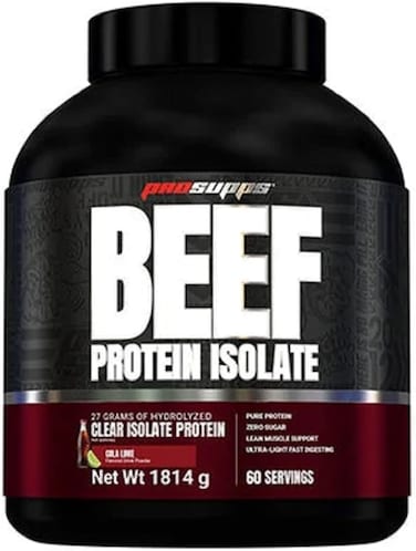 ProSupps Beef Protein Isolate Powder &ndash; Cola Lime Flavor, 4lb, High Protein Supplement for Lean Muscle Support &amp; Recovery