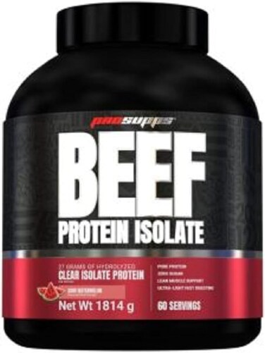 ProSupps Beef Protein Isolate Powder &ndash; Watermelon Flavor, 4lb, High Protein Supplement for Lean Muscle Support &amp; Recovery