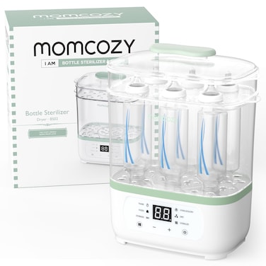 Momcozy - 8-In-1 Bottle Sterilizer And Dryer - White