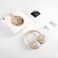 SoundPEATS Space Hybrid Active Noise Cancellation Headphones, Over Ear Headphones with 123H Playtime, Wireless Bluetooth Headset with Deep Bass, Hi-Res Audio, Multipoint Connection&amp;App Customize EQ