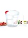 Delcasa Dc1413 Manual Food Chopper Mini Hand Pull Food Processor/Mixer/Cutter/Dicer Manual Handheld Food Chopper Pull String To Slice Vegetables Onions Garlic Meat Nuts In Seconds, Multi