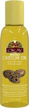 Okay Pure Naturals Castor Oil For Skin &amp; Hair, 2oz