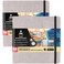 Watercolor Book, Gray, (8.25 x 8.25 inch, 230 gsm), 34 sheets, 1 pack