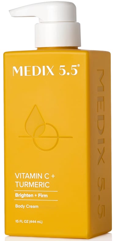 MEDIX 5.5 Vitamin C Cream Face Lotion &amp; Body Lotion Moisturizer, Anti Aging Skin Care Firming &amp; Brightening Cream Diminishes The Look Of Uneven Skin Tone, Age Spots, &amp; Sun Damaged Dry Skin, 15 Fl Oz