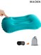 Ultralight Inflatable Camping Pillow, Compressible, Compact, Comfortable, Ergonomic Pillow, Perfect for Sleeping, Backpacking, Hiking, Beach (Blue)