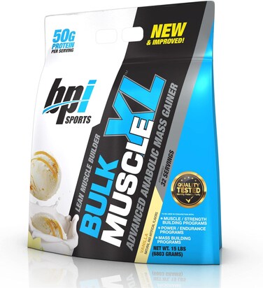 BPI Sports Bulk Muscle XL Gainer, Vanilla