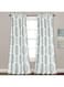 Lush Decor Seafoam Medallion Room-Darkening Window Curtain Set (84" x 52"), 84 in x 52 in, Blue