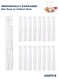 Life 300PCS Disposable Plastic Fruit Forks, Mini Cake Forks Tasting Appetizer Cocktail Forks Picks Small Dessert Food Picks Sticks