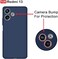 Silicone Case for Xiaomi Redmi 13 4G / Xiaomi Poco M6 4G, Liquid Gel Rubber Bumper Case with Soft Microfiber Lining Cushion Slim Hard Shell Shockproof Protective Cover for Redmi 13 / Poco M6 (Blue)
