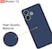 Silicone Case for Xiaomi Redmi 13 4G / Xiaomi Poco M6 4G, Liquid Gel Rubber Bumper Case with Soft Microfiber Lining Cushion Slim Hard Shell Shockproof Protective Cover for Redmi 13 / Poco M6 (Blue)