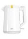 Beko WKM4215W Electric Kettle 1.7L, 2200W, LED warning, Heat storage function, Dry-boil Protection, 360 degree rotating base, Wireless use, Auto Shut-off - White