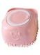 Dog Cat Puppy Bath Brush Scrubber, Shampoo Dispensing Massage Bathing Shower Brush Soft Silicone Grooming Deshedding Exfoliating Washing Hair Fur Comb For Cleaning Sensitive skin on Short Long Haired