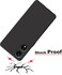 Oppo Reno8 T 5G Case Cover Rubberized Matte Soft Silicone Thin TPU with Camera Protection Anti-Scratch Slim Fit Flexible Back Case Cover for Oppo Reno 8T Black