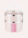 Dual Layer Lightweight Stainless Steel Large Capacity Thermal Insulated Leak Proof Easy to Carry Food Storage Lunch Box