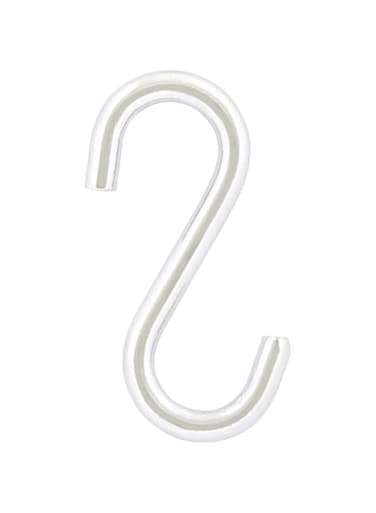 KNP S Hooks Metal Chrome Plated 2 inches is a reliable and versatile hanging solution for organizing items in homes, kitchens, offices, garages, and workshops.