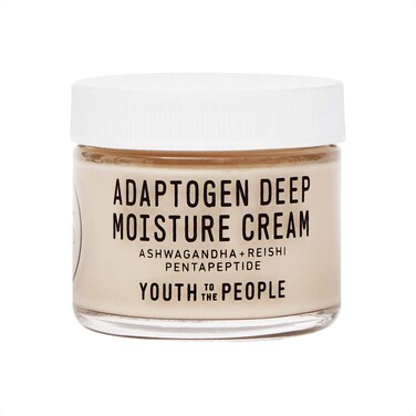 Youth To The People Adaptogen Moisturizer for Sensitive Skin - Anti-Aging Face Cream + Hydrating Moisturizer with Ashwagandha &amp; Reishi Mushroom for Visibly Calmer Skin