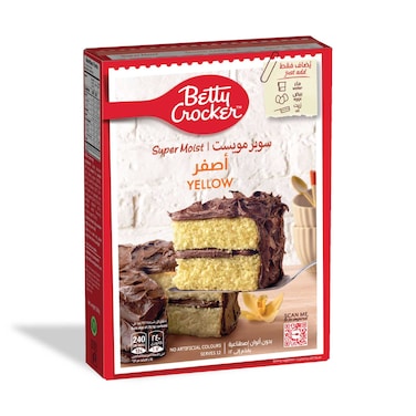 Betty Crocker Super Moist Yellow Cake Mix, 500g