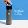 Hydro Flask Black Wide Mouth Insulated Coffee Flask, 470 ml
