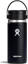 Hydro Flask Black Wide Mouth Insulated Coffee Flask, 470 ml