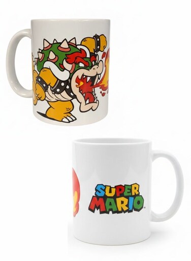 Super Mario Bowser DNLS Ceramic Mug In Gift Box 325ml