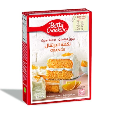 Betty Crocker Super Moist Orange Cake Mix, 500g