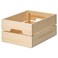 Wooden Crate, Pine, 23x31x15 cm