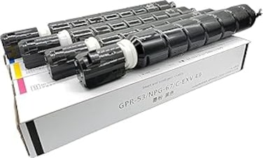 Compatible Toner Cartridges Replacement for GPR55 C-EXV-51 for Use with IMAGERUNNER ADVANCE C5535 5535I C5540I C5550I C5560I Printer ,4-Pack ,4 colors