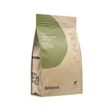 Boneve Freeze-Dried Raw Chicken &amp; Venison Dry Dog Food
