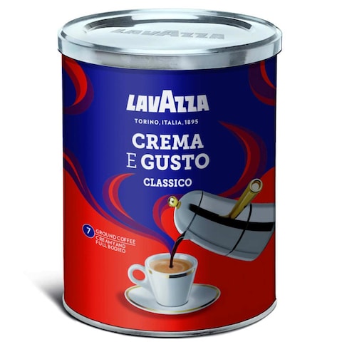 Lavazza Crema E Gusto Classico Ground Coffee, 250g