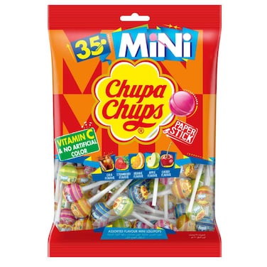 Chupa Chups Mini Lollipops, 210g