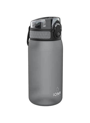 Ion8 Leak Proof Kids' Water Bottle, Bpa Free, Grey