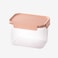 LocknLock Classic Plus Rectangle Food Container 2L &ndash; Pink, 4-Side Locking, Stackable &amp; Leakproof